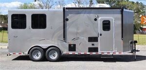 2022 2-Horse LQ Trailer in North Carolina