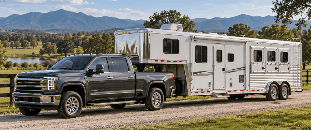 what trucks can pull 3 horse lq trailer